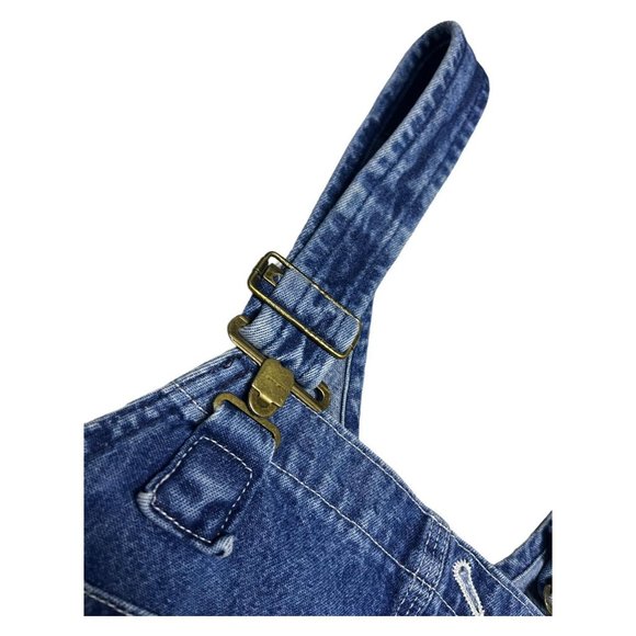 Carhartt Vintage 90s Y2K Denim Jean Work Overalls - Mens 36 x 32 - Picture 5 of 6